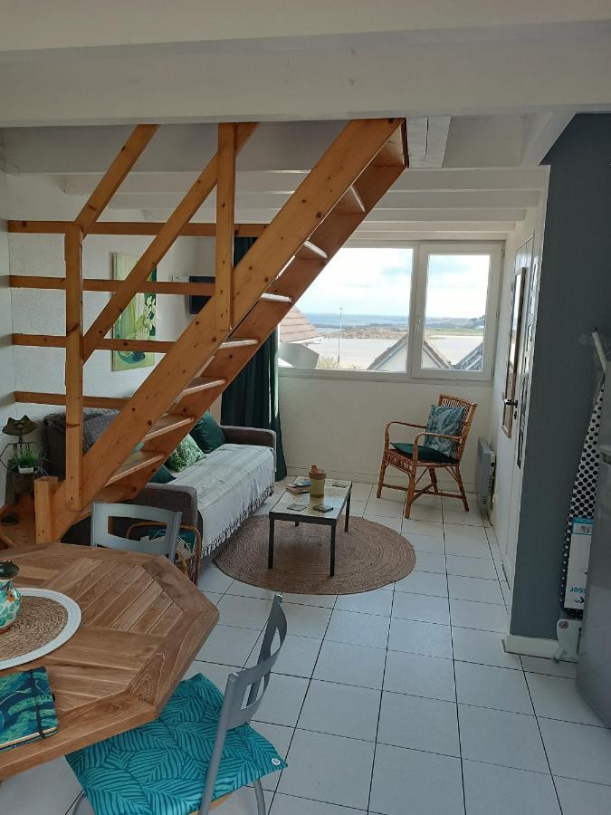 Maisonnette Vue Mer Panoramique Trestel Plage 4 Personnes Trevou-Treguignec Exterior photo